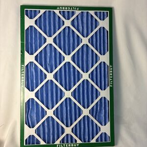 Filterbuy MERV 13 Flat Panel Air Filter 16x24x1, 4-Pack for AC/Furnace
